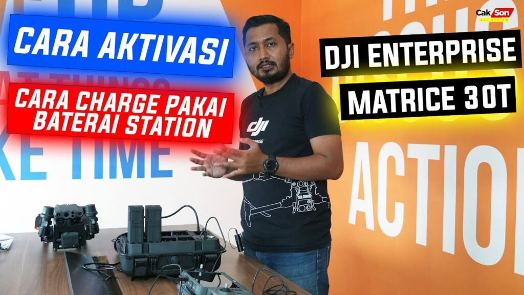 Cara Aktivasi Drone DJI MATRICE 30T & Cara Ngecasnya Pakai Battery Station BS30