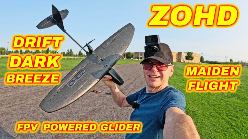 The ZOHD Drift Dark Breeze is designed for FPV - Review