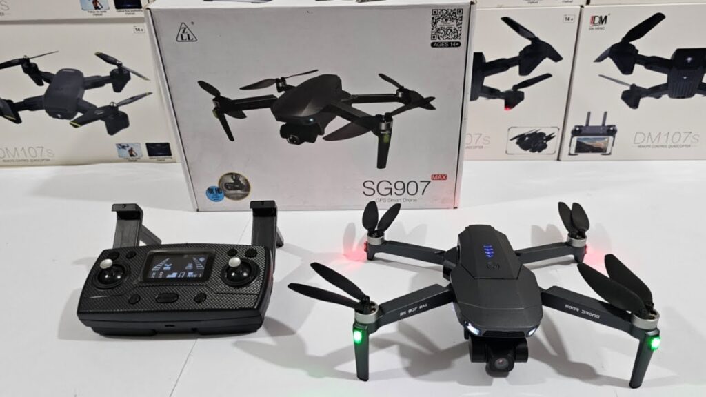 Best Drone Camera SJRC SG907 MAX Drone Camera Unboxing Review, Water Prices