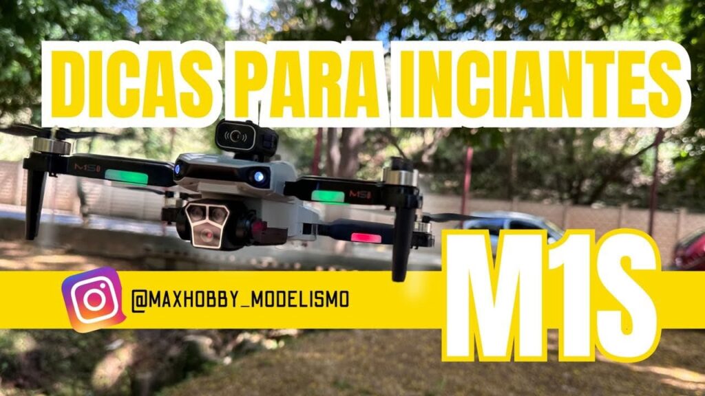 Primeiro voo DRONE M1S || Review com dicas pora iniciantes