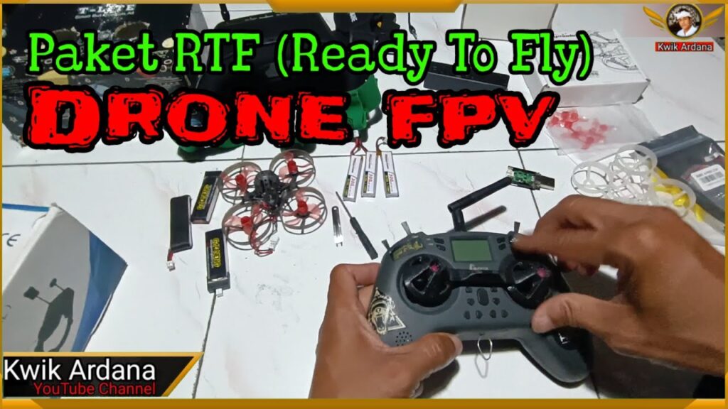 Paket RTF (Ready To Fly) Drone FPV Buat Pemula