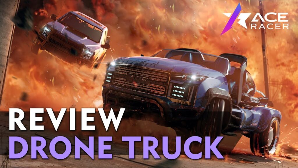 Review DRONE TRUCK (Mobil Supply Chest Season 9) - Ace Racer