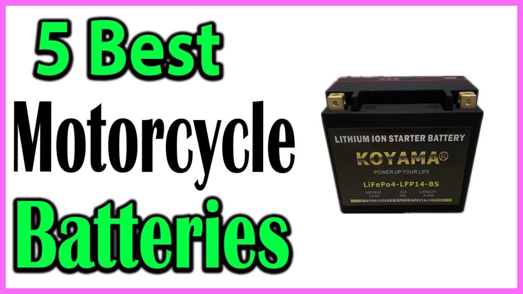 TOP 5 Best Motorcycle Batteries Review 2024



TOP 5 Best Motorcycle Batteries Review 2024