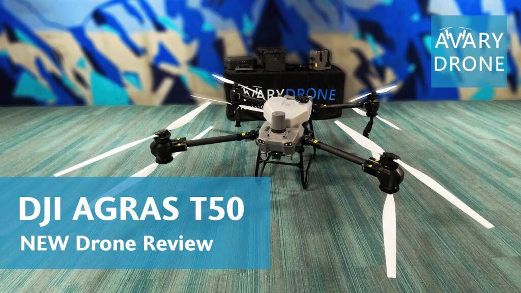 Get to Know the New DJI AGRAS T50 - Drone Review